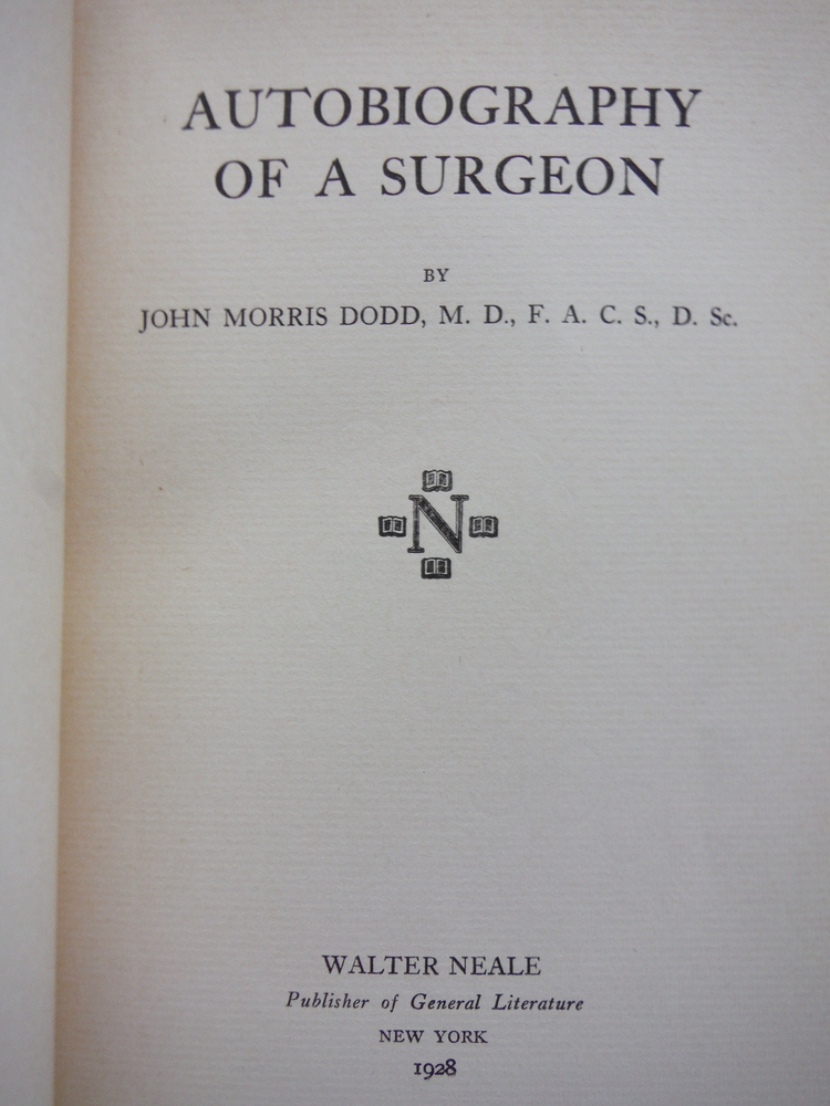 Image 2 of Autobiography of a Surgeon