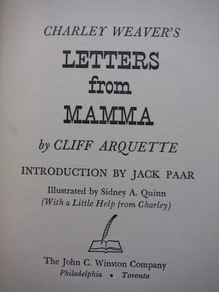 Image 2 of Charley Weaver's Letters from Mamma