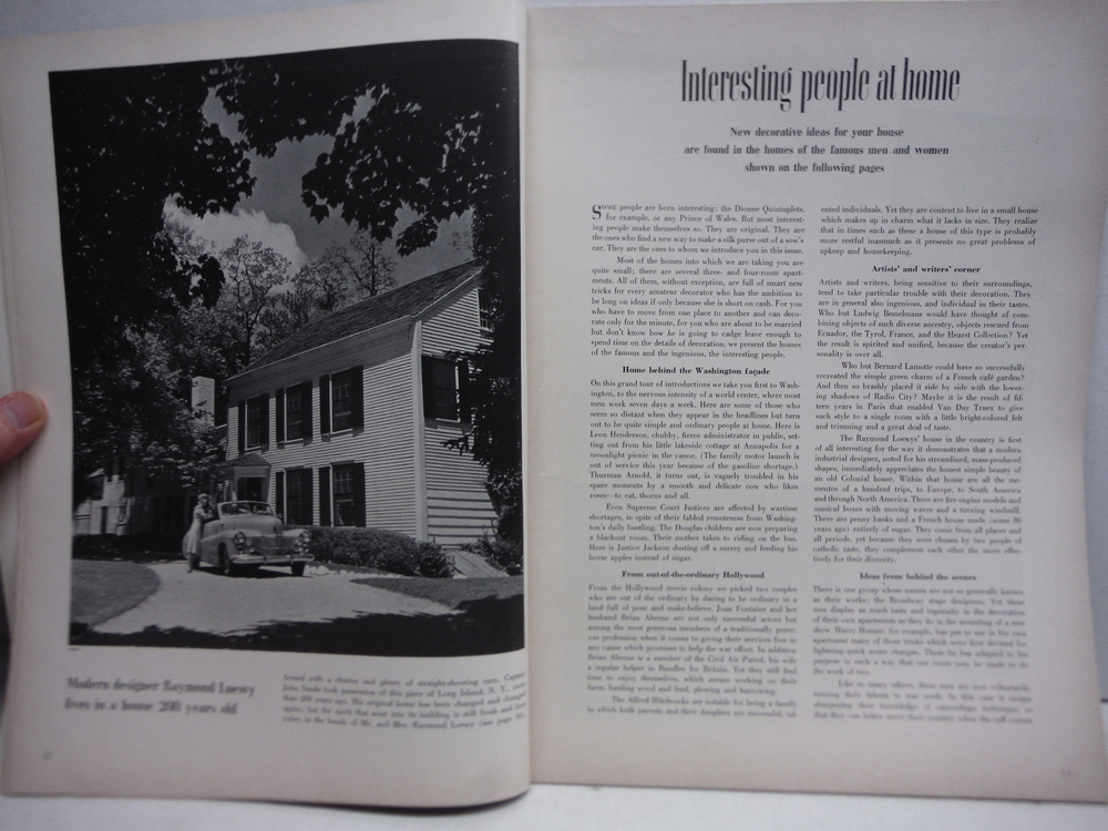 Image 1 of House & Garden Magazine  August 1942