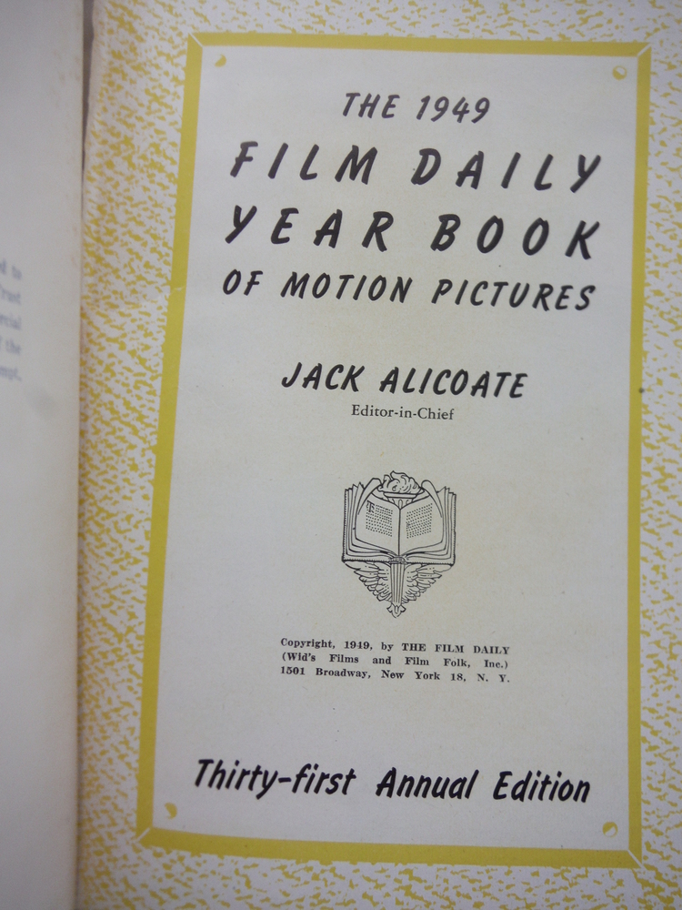 Image 1 of The 1949 Film Daily Year Book of Motion Pictures