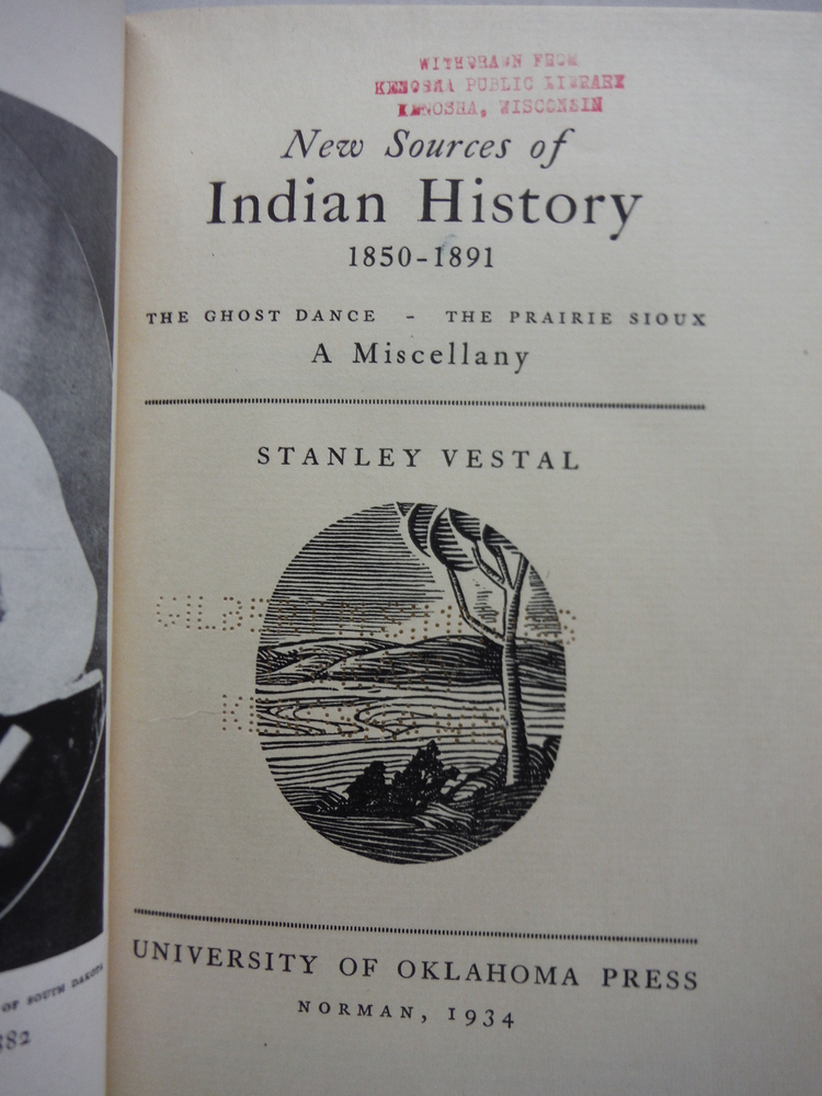 Image 1 of New sources of Indian history, 1850-1891; the ghost dance--the prairie Sioux; a 