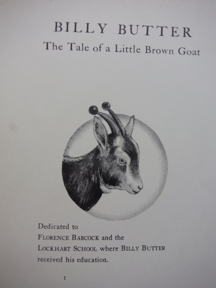 Image 1 of Billy Butter / The Tale of A Little Brown Goat