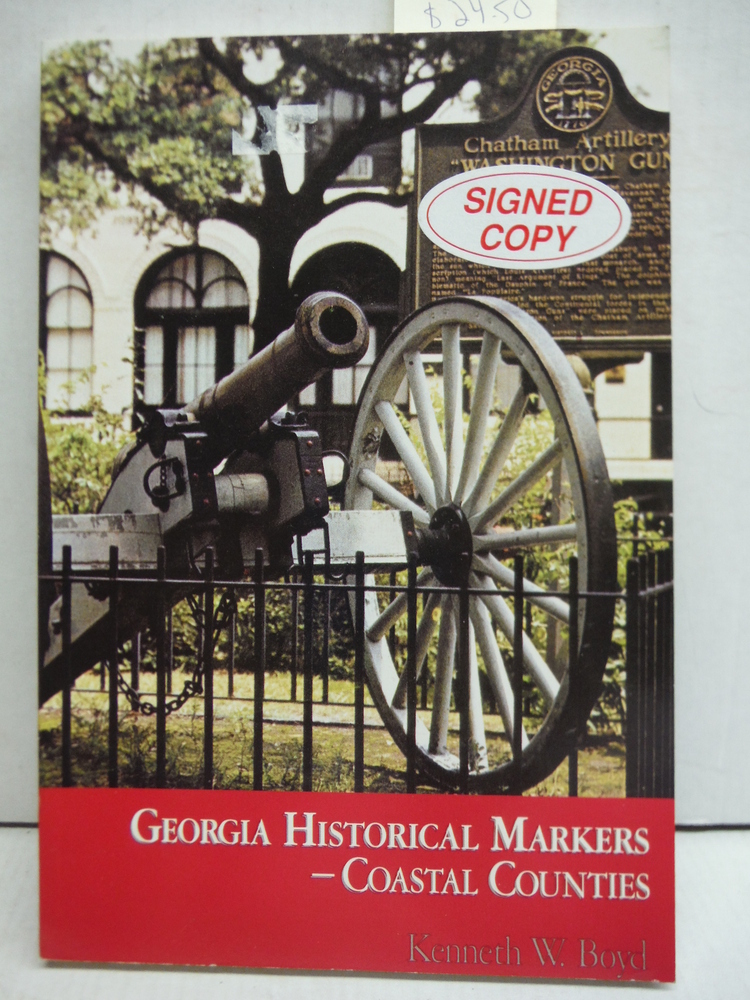 Georgia Historical Markers: Coastal Counties - Bryan, Camden, Chatham, Glynn, Li