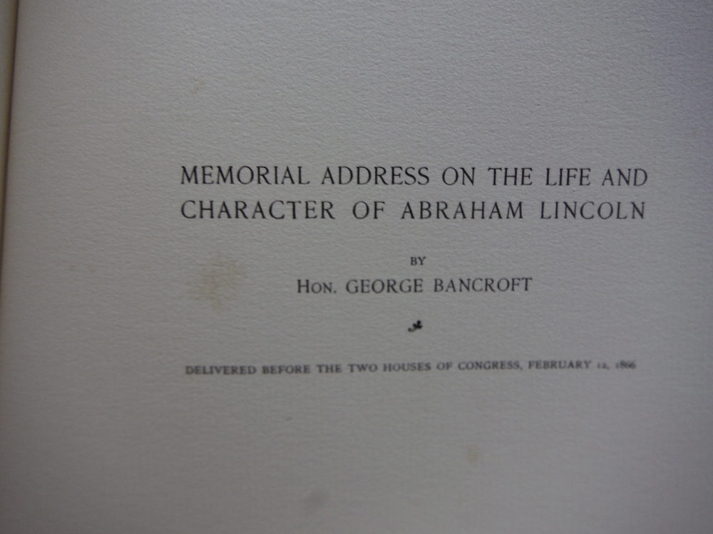 Image 1 of EMORIAL ADDRESSES DELIVERED BEFORE THE TWO HOUSES OF CONGRESS ON THE LIFE AND CH
