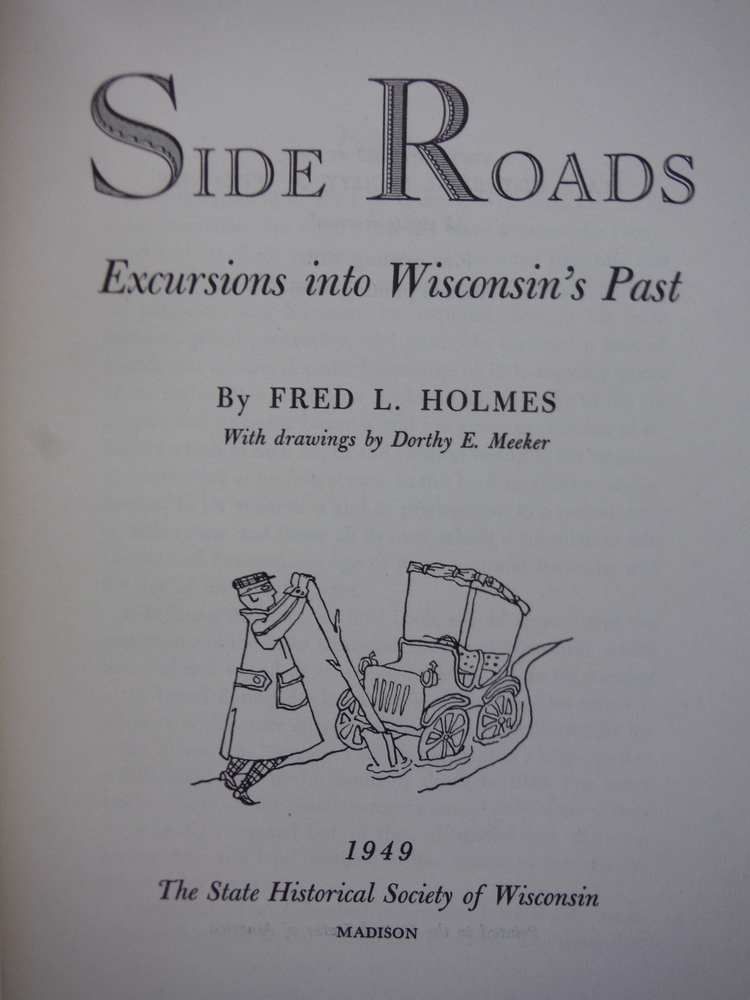 Image 1 of Side roads: Excursions into Wisconsin's past