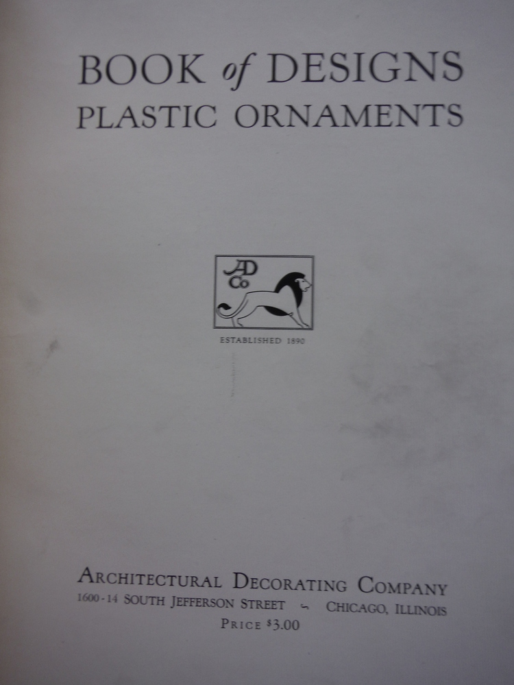 Image 1 of Book of Designs Plastic Ornaments