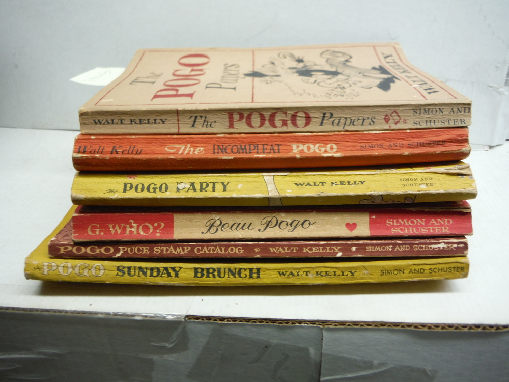 Image 0 of Pogo Paperbacks - 6 Volumes - 1954 - 1963