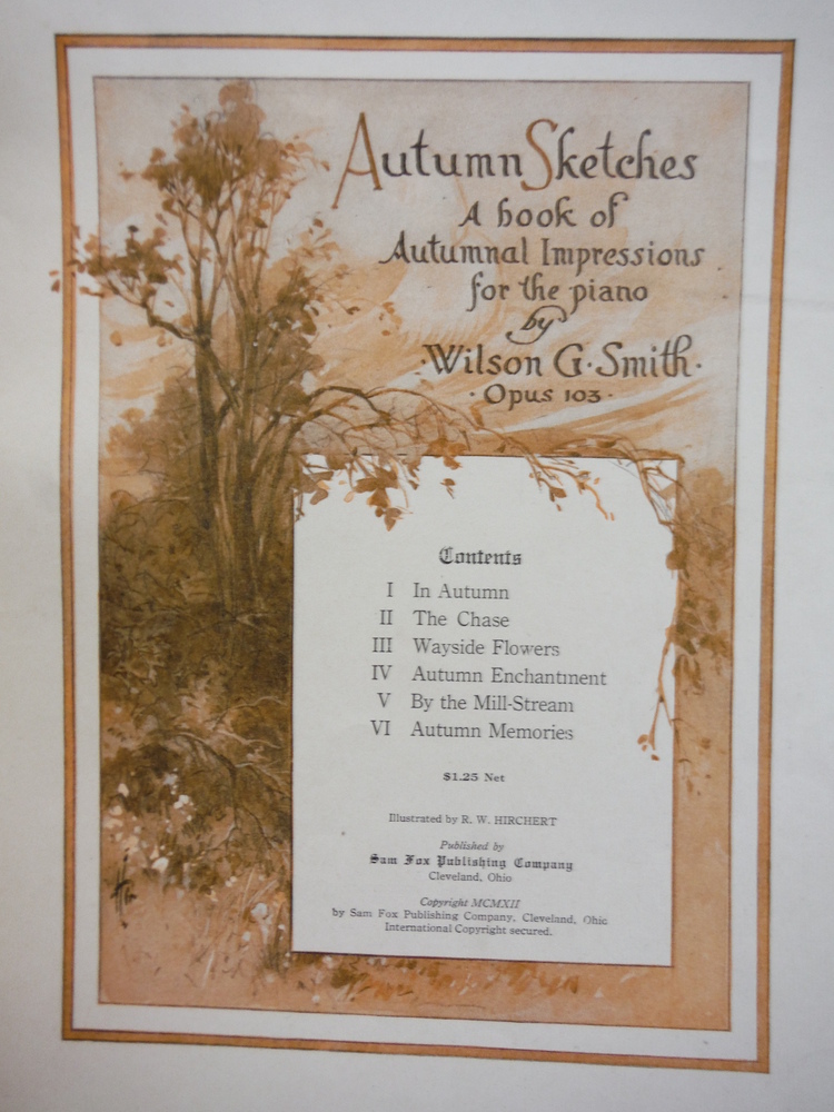 Image 1 of Autumn Sketches; A book of Autumnal Impressions for the Piano