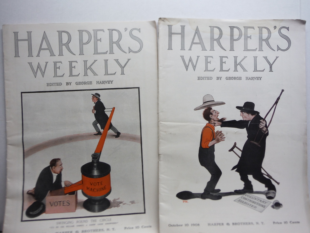 Image 2 of HARPER'S WEELY Vol. XLII - Ten Consecutive Issues Sept. 26, 1908 -  Dec..5, 1908