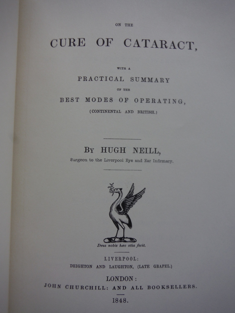 Image 1 of On the Cure of Cataract