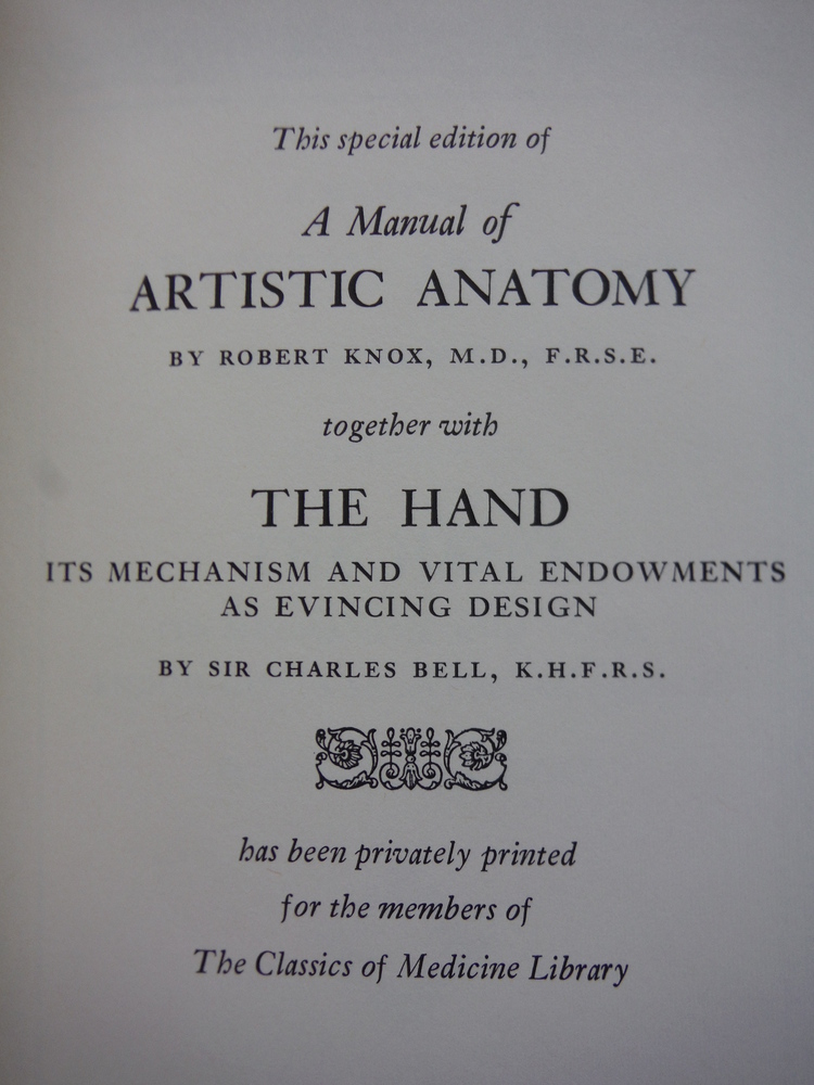 Image 1 of A Manual of Artistic Anatomy and The Hand