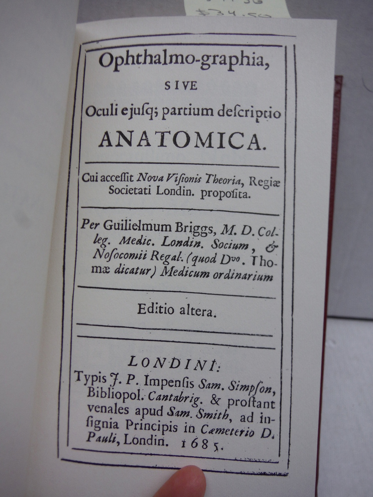 Image 2 of Ophthalmo-Graphia: or an Anatomical Description of the Eye and its Parts to whic