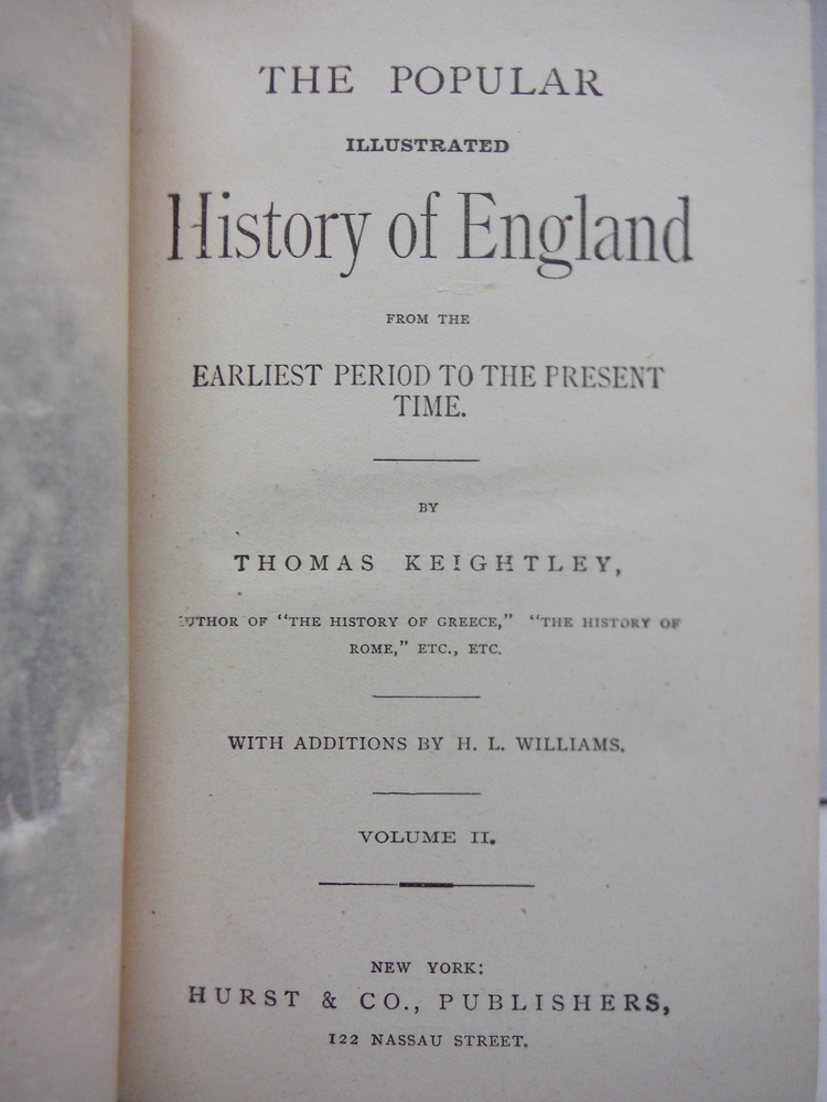 Image 2 of The Popular Illustrated History of England from the Earliest Period to the Prese