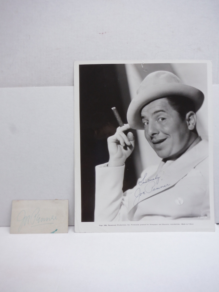 Image 0 of JOE PENNER SIGNED AUTOGRAPH (1934)