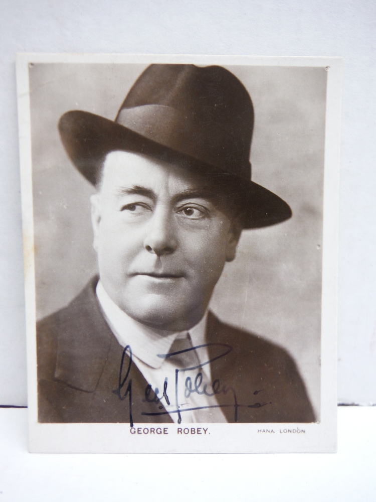 Image 0 of GEORGE ROBEY SIGNED PHOTOGRAPH