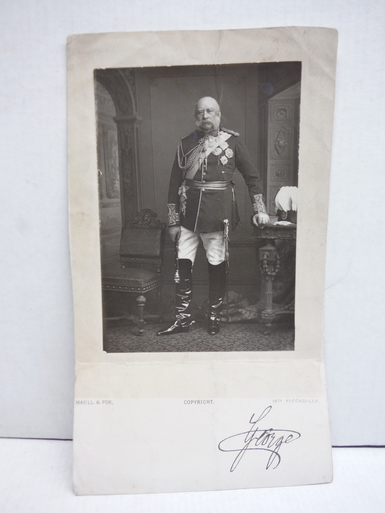 Image 1 of 1899: PRINCE GEORGE, DUKE OF CAMBRIDGE SIGNED LETTERS (2)