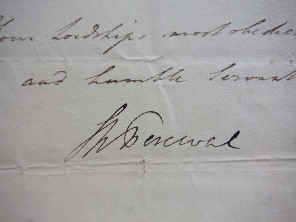 Image 4 of 1810 SPENCER PEREVAL SIGNED LETTER