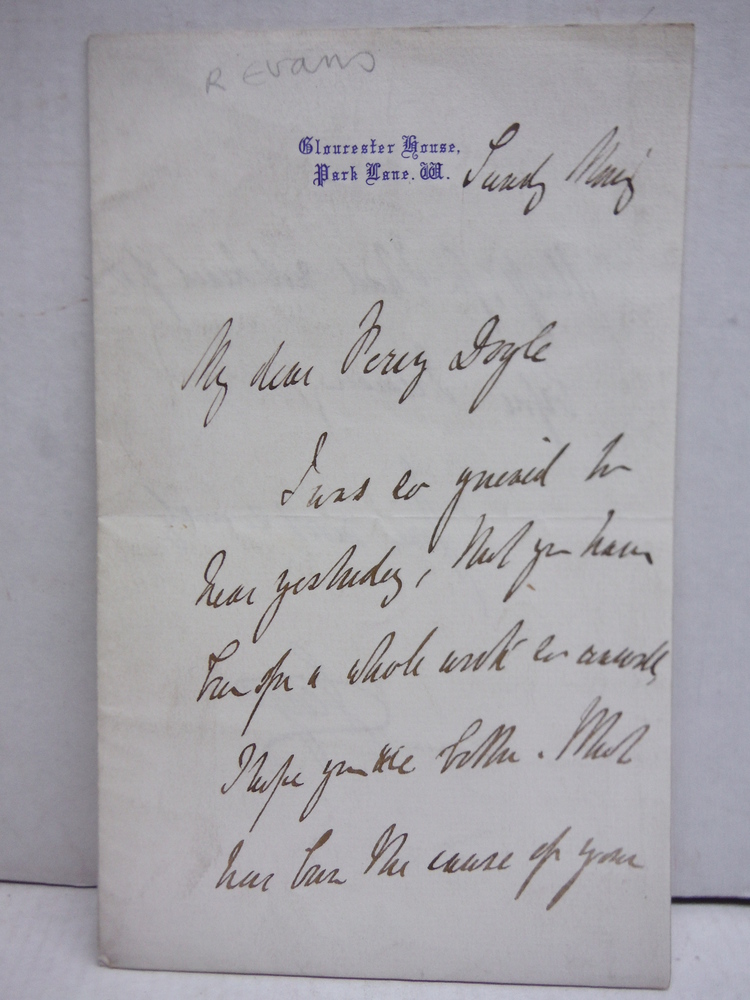 Image 0 of GEORGE WILLIAM FREDERICK CHARLES, 2ND DUKE OF CAMBRIDGE - TWO PAGE  HANDWRITTEN 