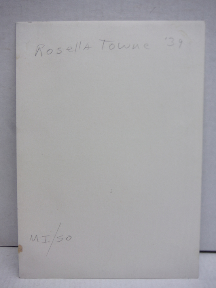 Image 2 of ROSELLA TOWNE AUTOGRAPHED PHOTO