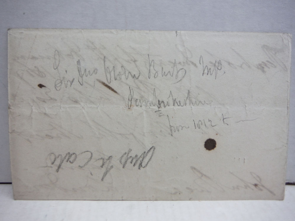 Image 1 of 1817: SIR JOHN OWEN SIGNED POSTAL PANEL