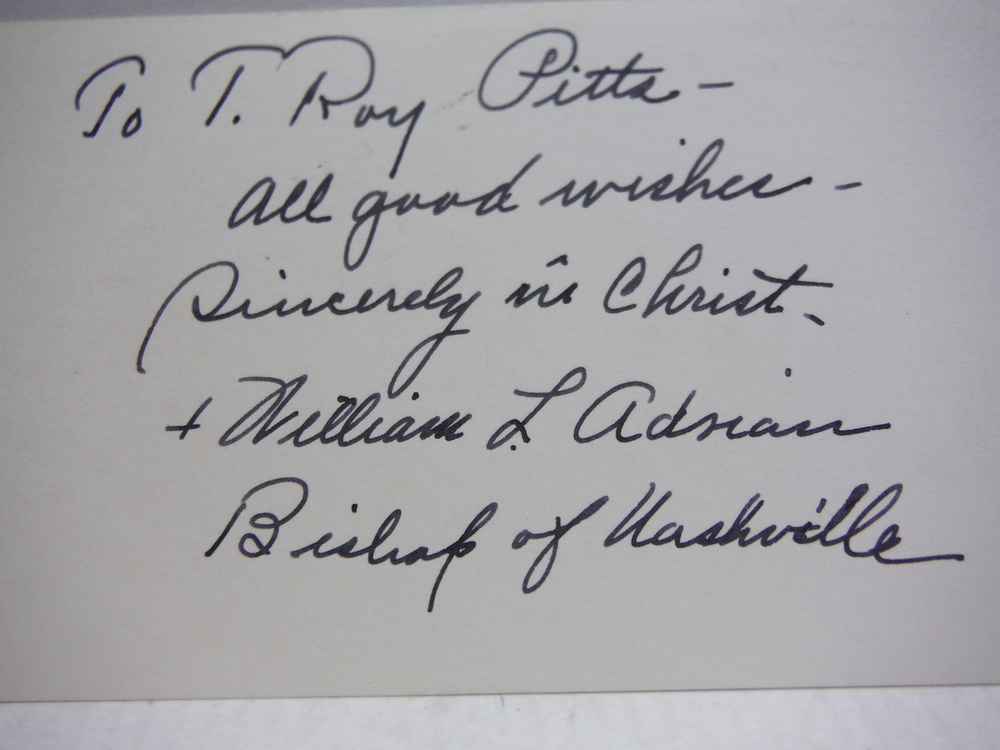 Image 1 of WILLIAM LAWRENCE ADRIAN - AUTOGRAPH