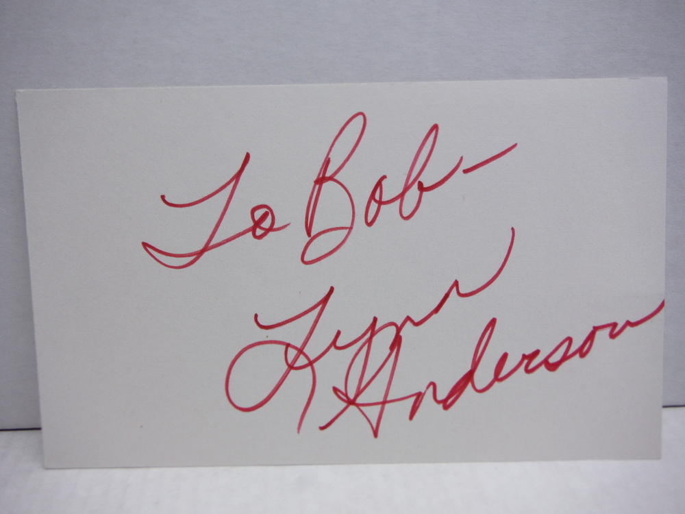 Image 0 of LYNN ANDERSON - COUNTRY MUSIC SINGER AUTOGRAPH