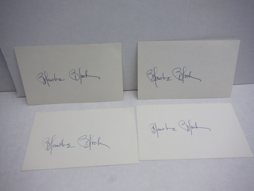 Image 0 of BLANCHE BLOCH - AUTOGRAPHS (4)