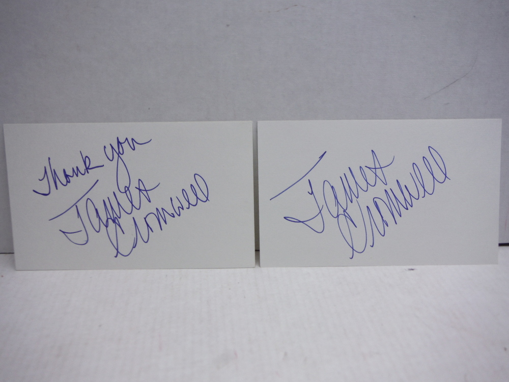 Image 0 of jJAMES CROMWELL ACTOR - AUTOGRAPHS (2)