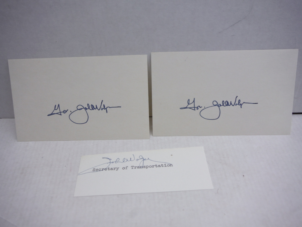 Image 0 of JOHN VOLPE - GOVERNOR AUTOGRAPH