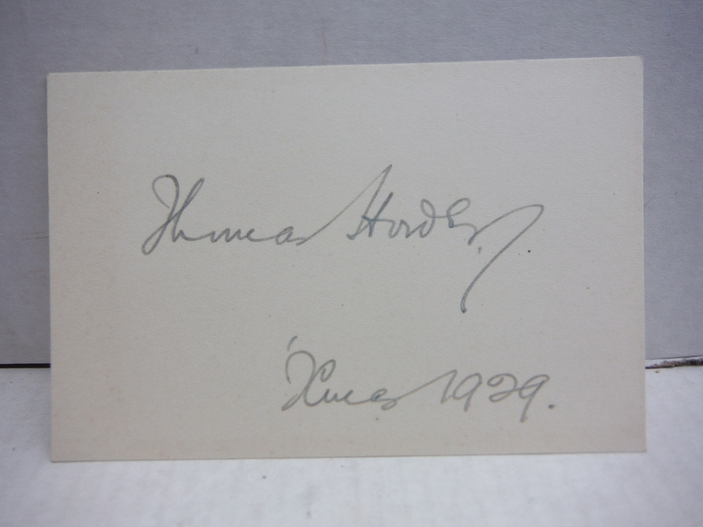 1929: THOMAS JEEVES HORDER : PHYSICIAN AUTOGRAPH