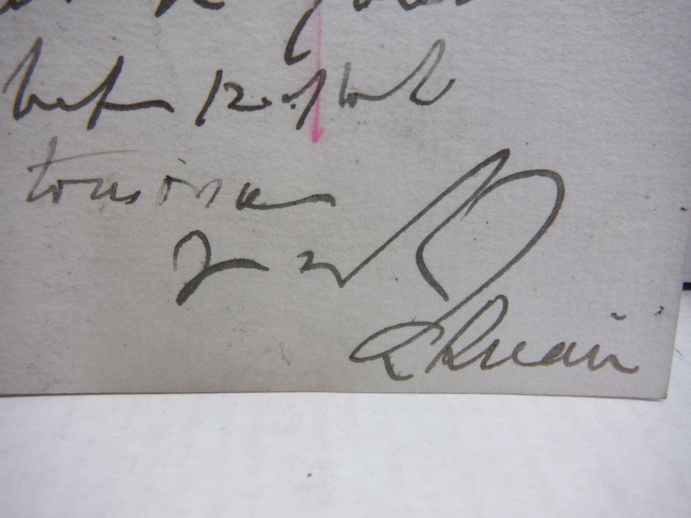 Image 2 of SIR RICHARD QUAIN - PHYSICIAN HANDWRITTEN LETTER AND AUTOGRAPH