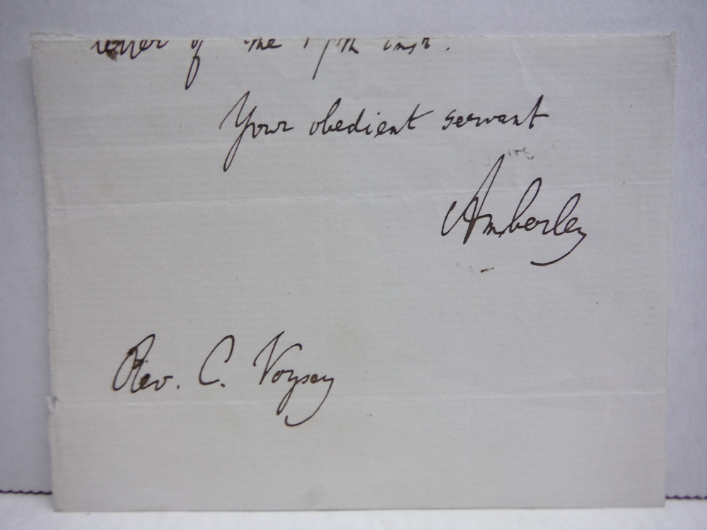 Image 0 of JOHN RUSSELL, VISCOUND AMBERLEY AUTOGRAPH