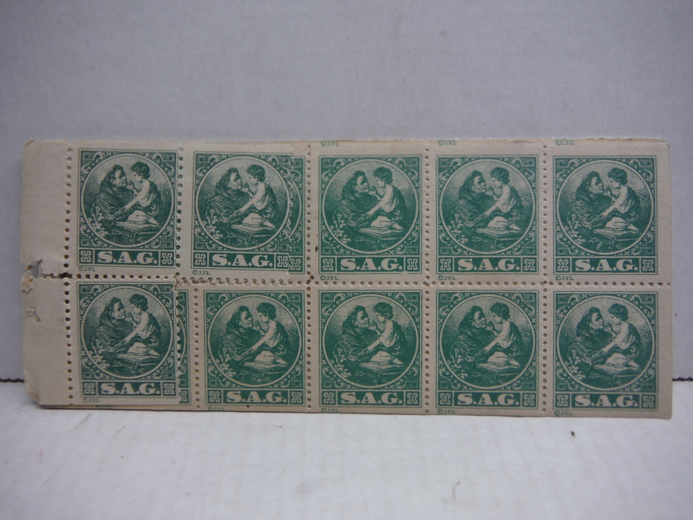 Image 1 of ST. ANTHONY'S GUIDE STAMPS (53) MID 19TH CENTURY