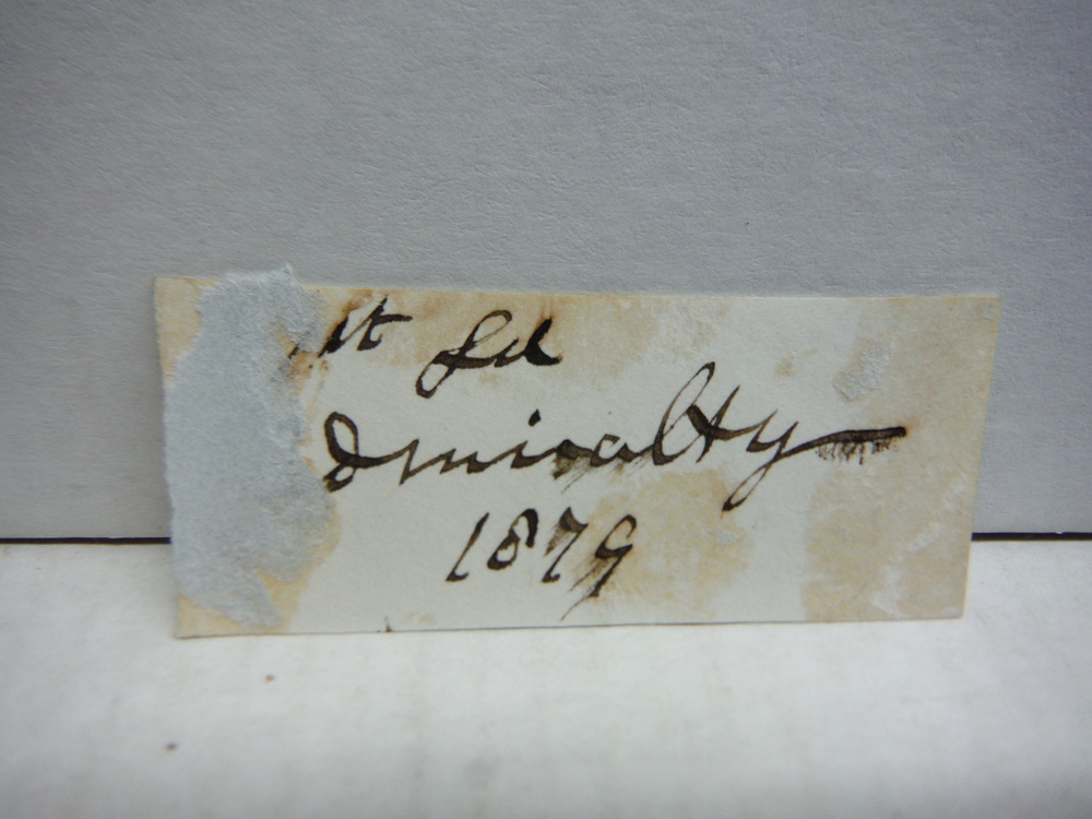 Image 1 of 1876: WILLY HENRY SMITH AUTOGRAP