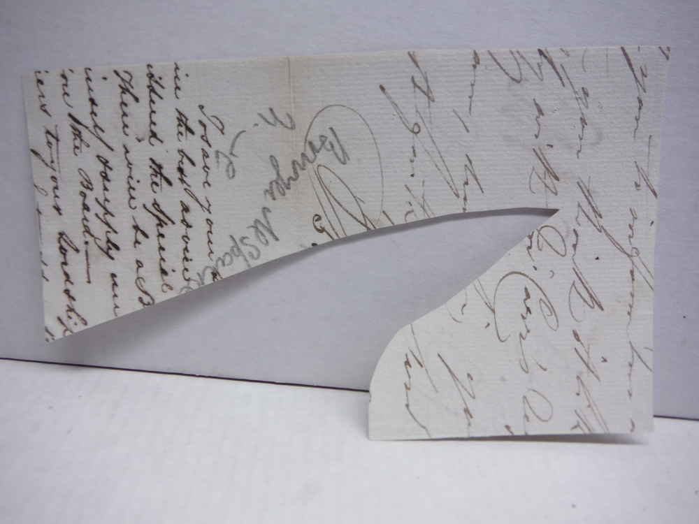 Image 1 of 1826: BOWYER EDWARD SPARKE - BRITISH CLERIC AUTOgraph