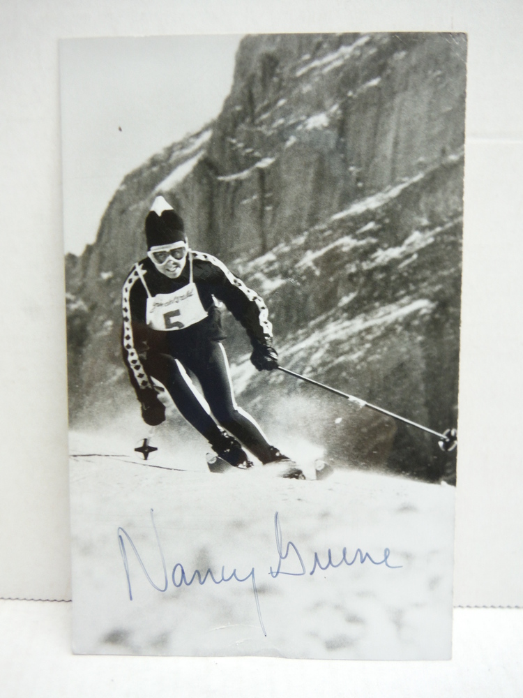 Image 0 of NANCY GREENE - CANADIAN SKIER - AUTOGRAPHED PHOTO