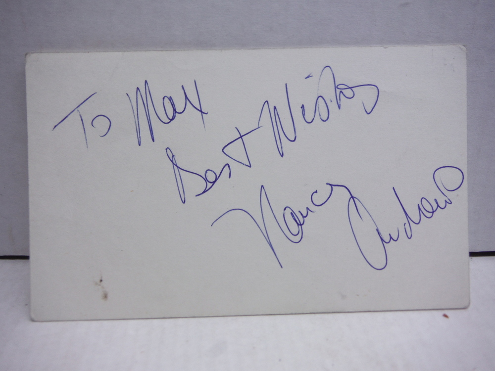 Image 0 of NANCY ANDREWS - ACTRESS- AUTOGRAPH (4)