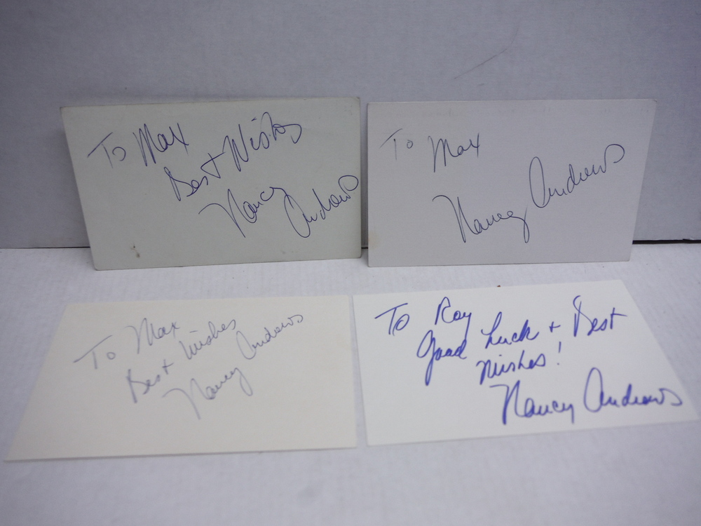 Image 1 of NANCY ANDREWS - ACTRESS- AUTOGRAPH (4)