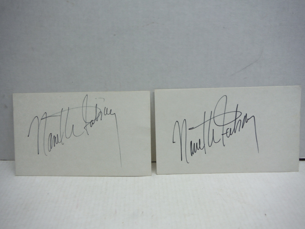 Image 0 of NANETTE FABRAY - ACTRESS - AUTOGRAPH (2)