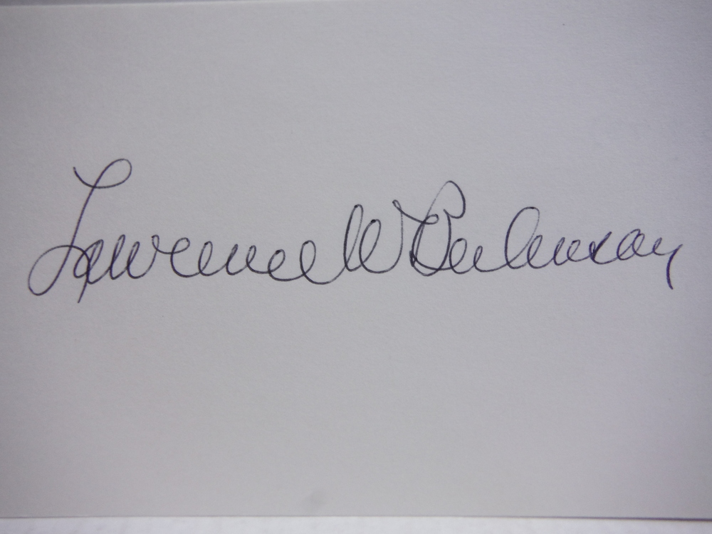 Image 2 of LAURENCE W. BEILENSON- ATTORNEY - AUTOGRAPHS (4)