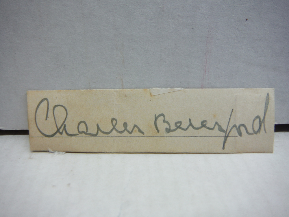 Image 0 of CHARLES WILLIAM BERESFORD, BARON- AUTOGRAPH