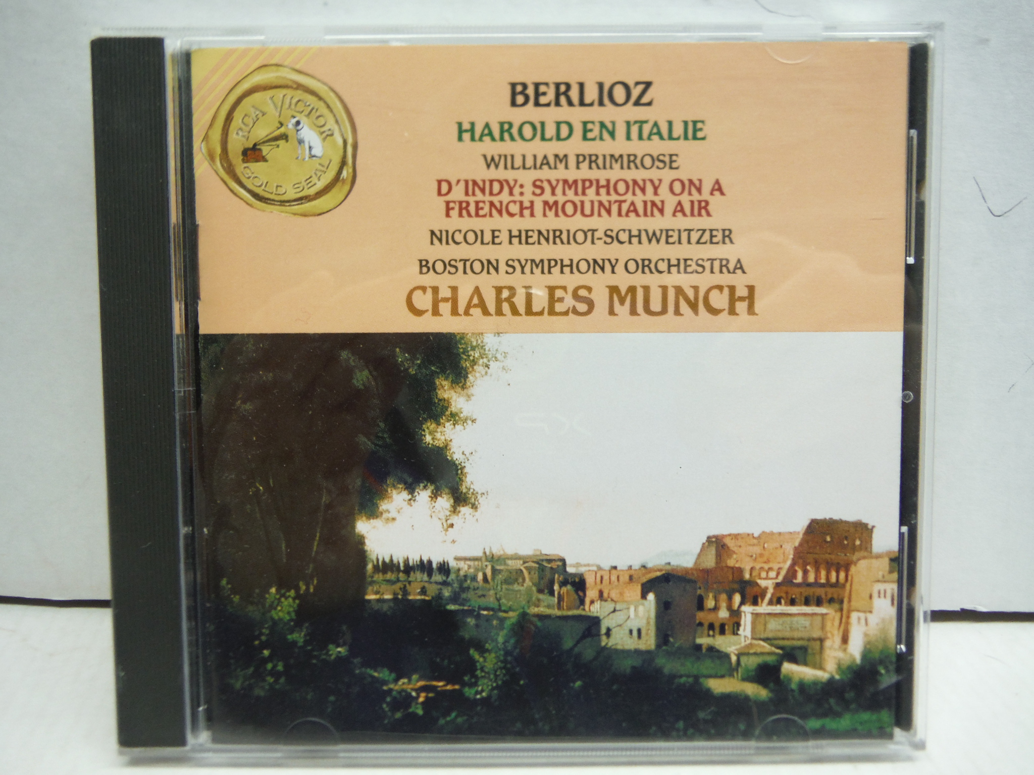 Image 0 of Berlioz: Harold in Italy Opus 16 ; d'Indy: Symphony on a French Mountain Air Opu