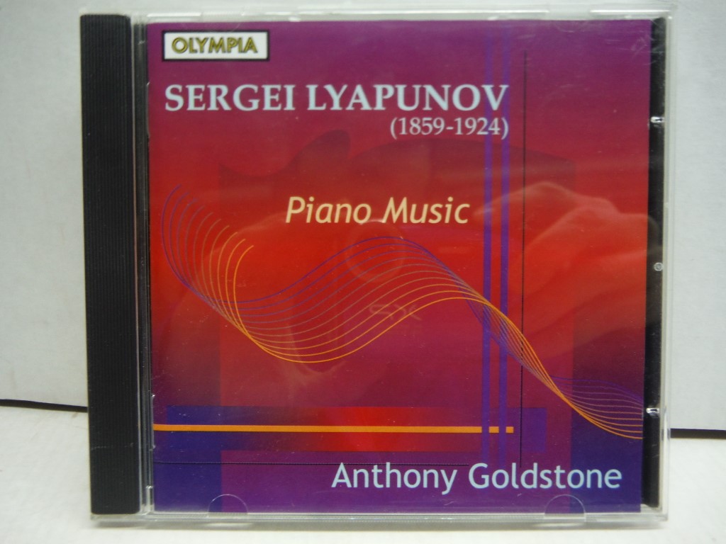 Sergei Lyapunov Piano Music Anthony Goldstone