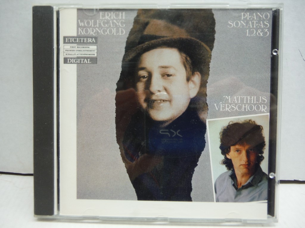 Erich Wolfgang Korngold: Piano Sonatas 1, 2 & 3 / Matthijs Verschoor