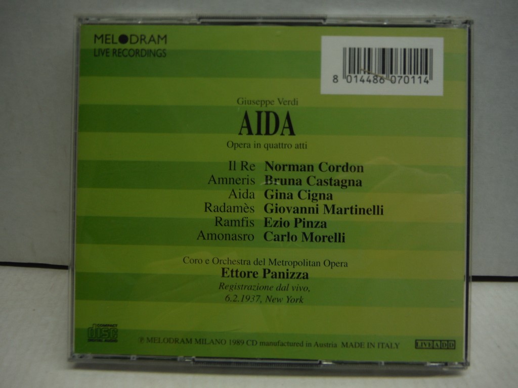 Image 1 of Verdi: Aida (2 Discs Set)