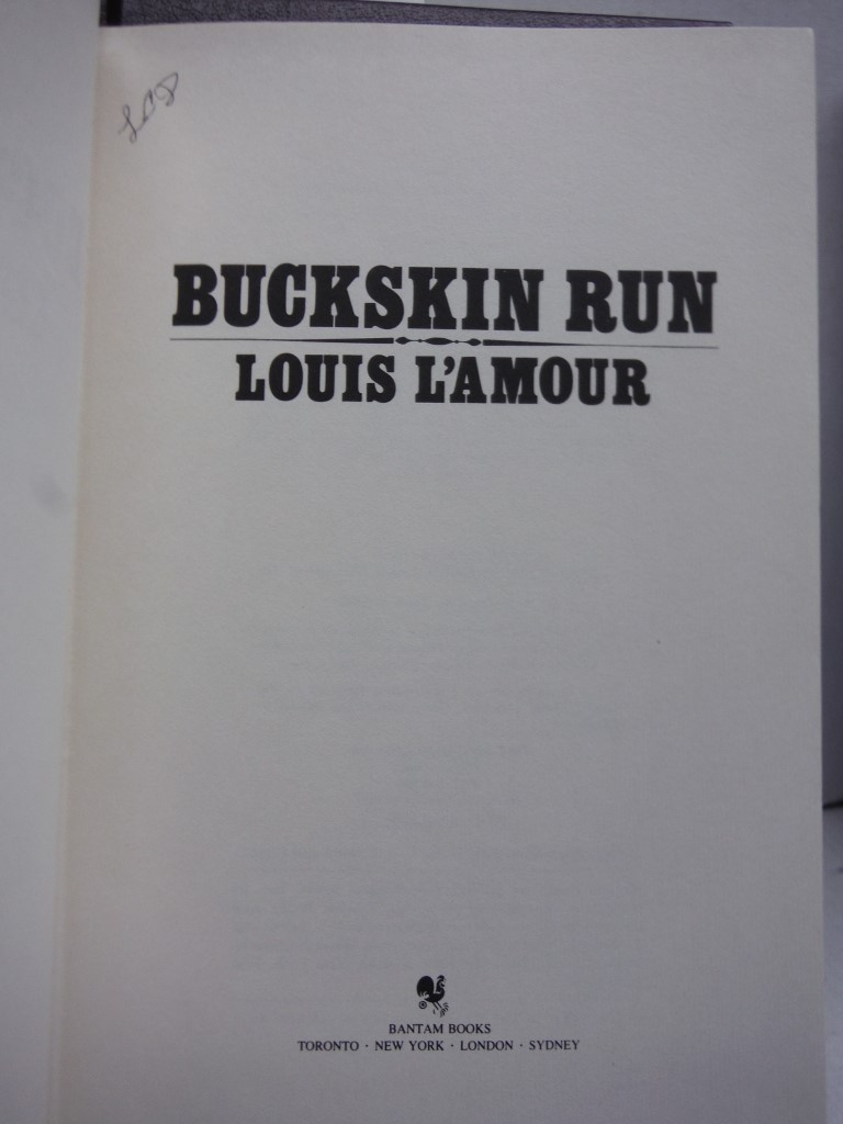 Image 4 of Lot of 4 Louis L'Amour hard covers
