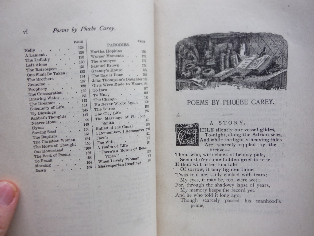 Image 4 of  The Poems of Alice and Phoebe Carey