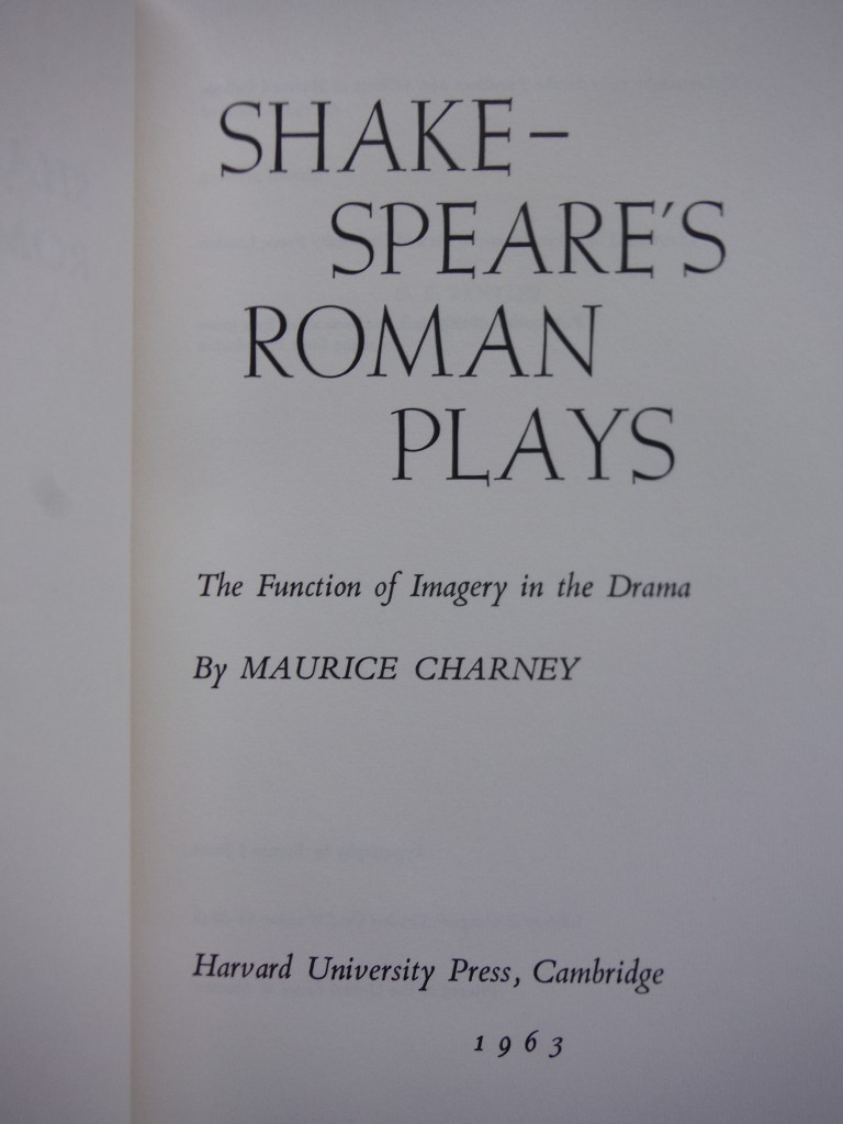 Image 1 of Shakespeare's Roman Plays