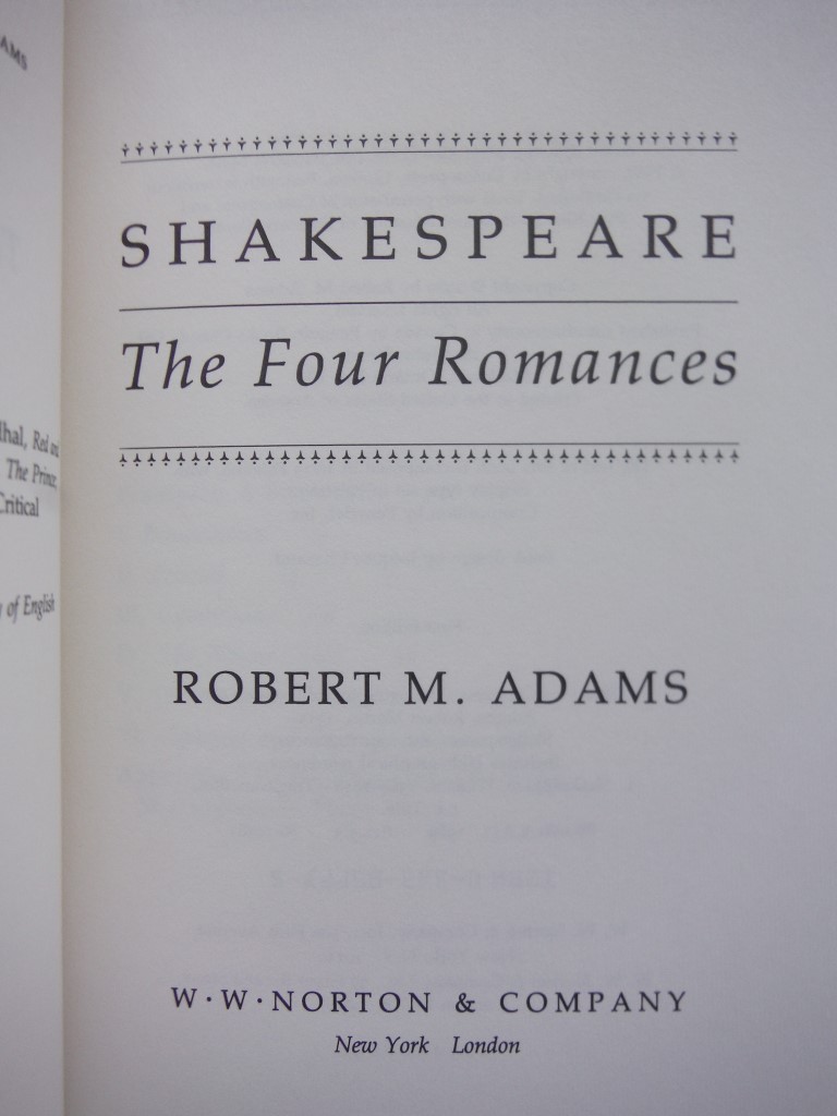 Image 1 of Shakespeare: The Four Romances