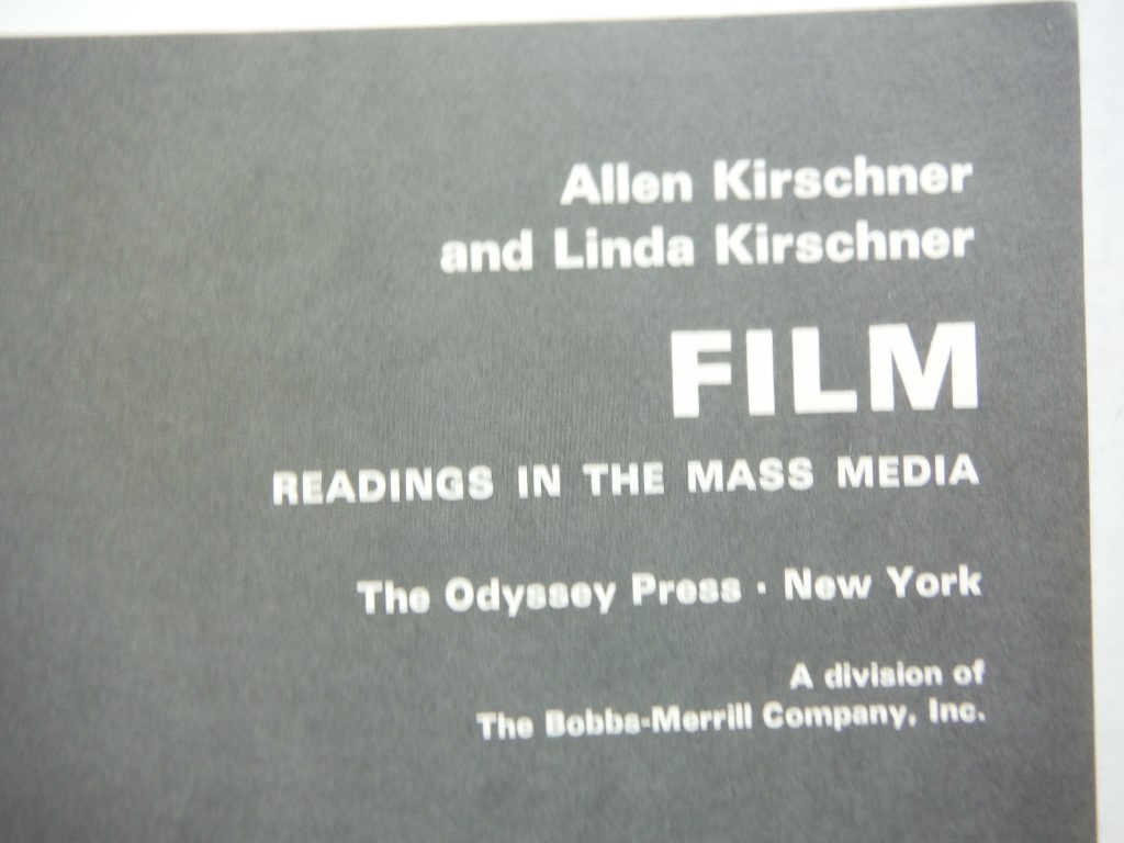 Image 1 of Film: Readings in the Mass Media
